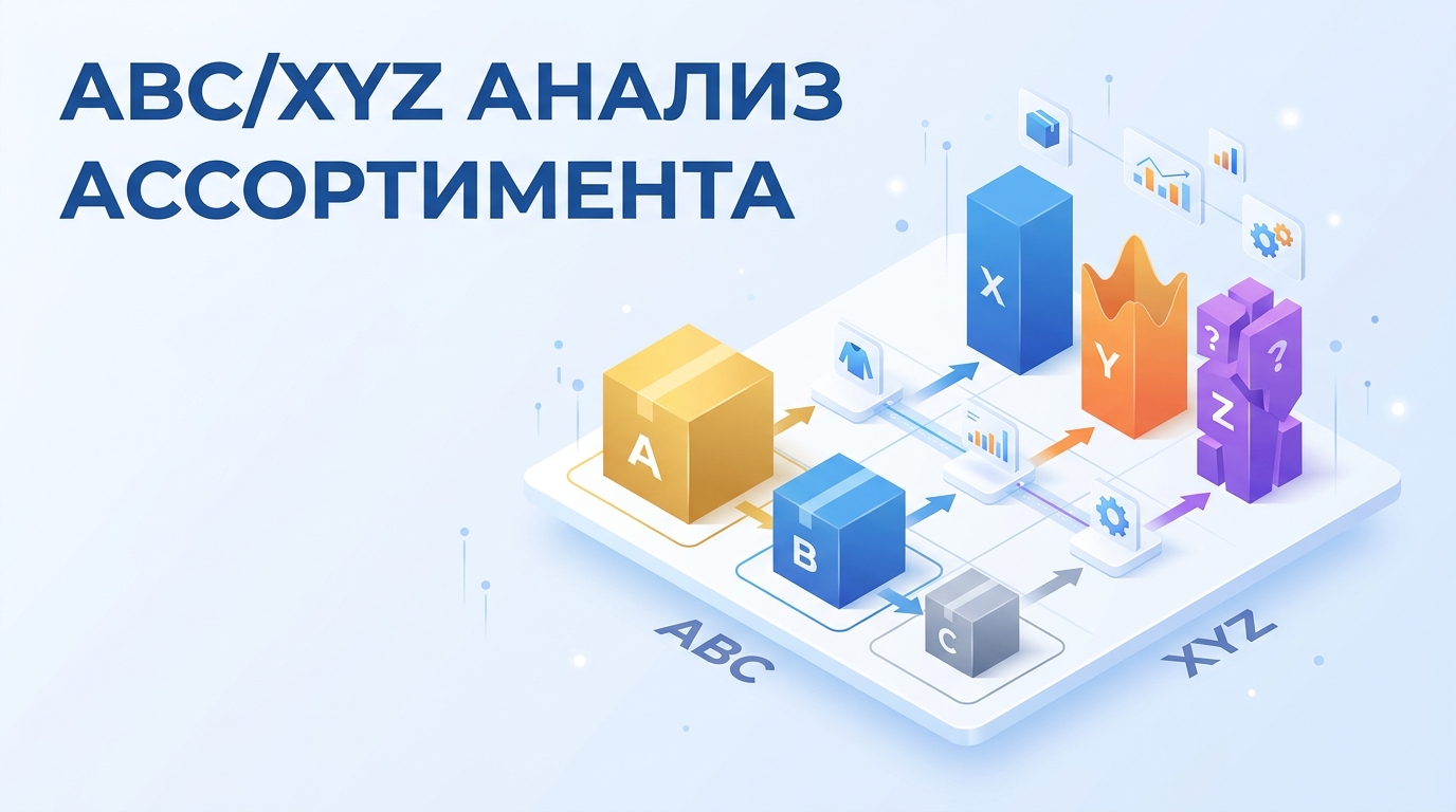 ABC/XYZ анализ ассортимента: алгоритмы, матрицы и оптимизация запасов