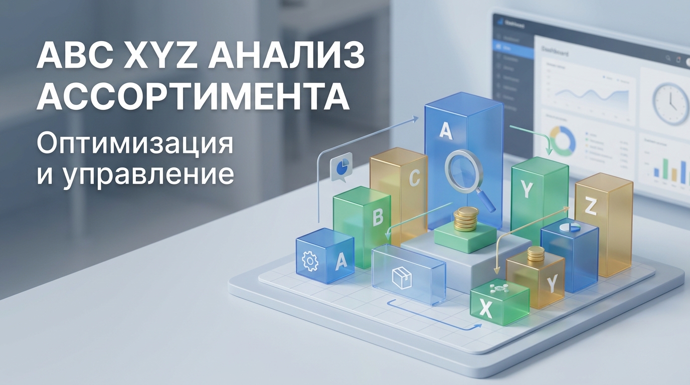 ABC XYZ анализ ассортимента: расчет матрицы и управление запасами