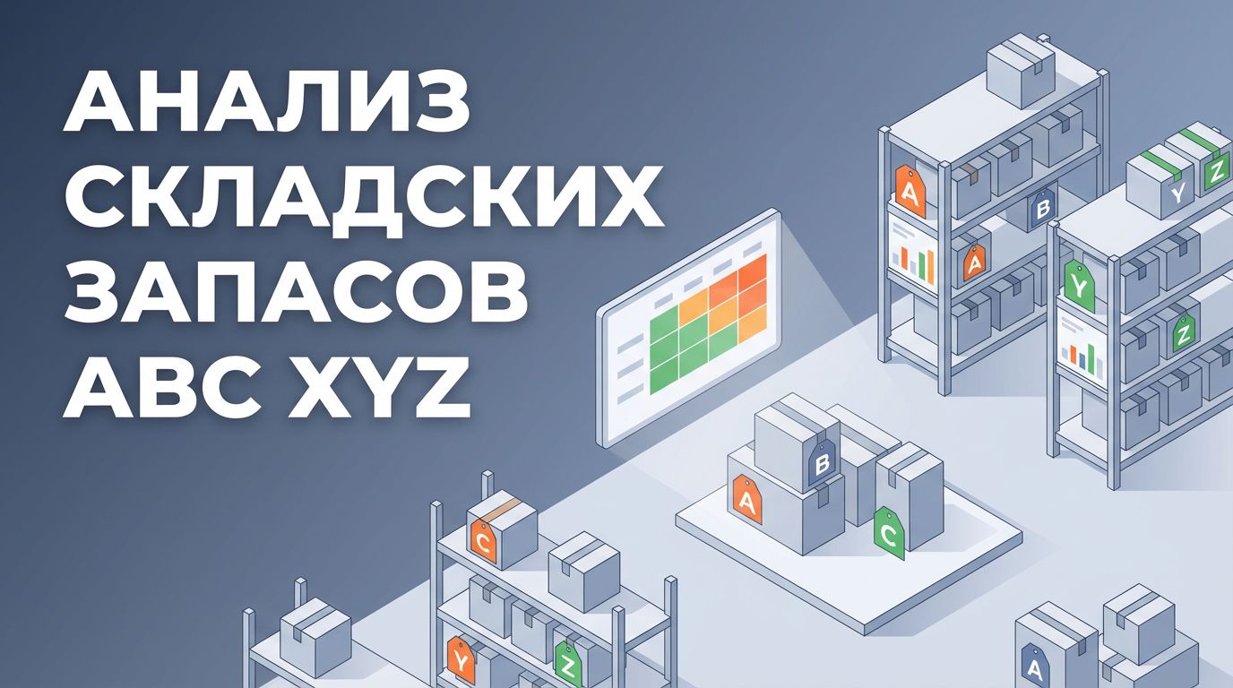 Анализ складских запасов ABC XYZ: алгоритмы управления и расчет матрицы