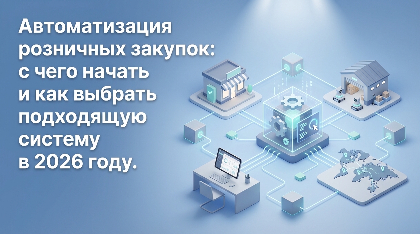 Автоматизация закупок в ритейле 2026: от хаоса в Excel к системе автозаказа