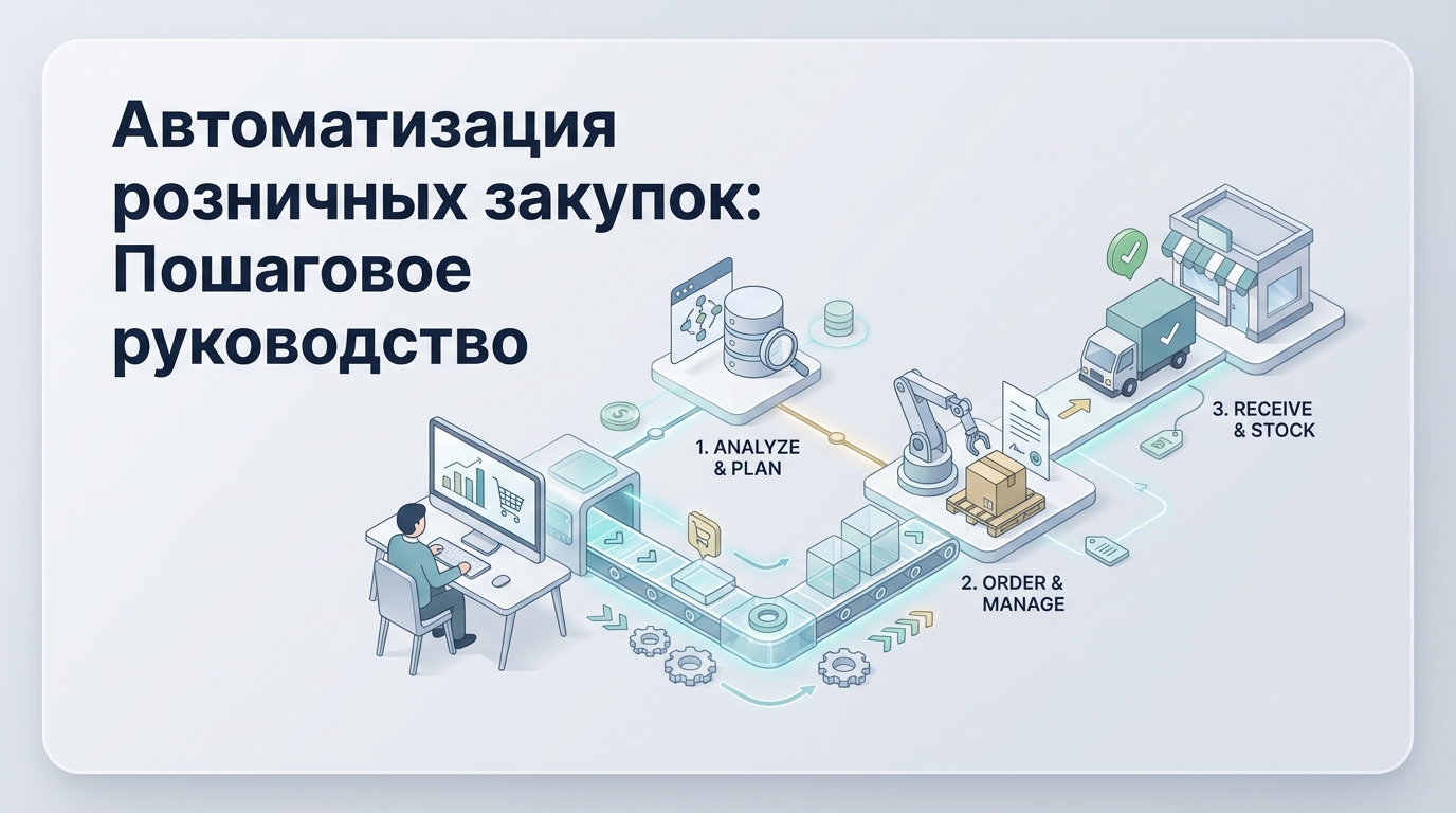 Автоматизация закупок в ритейле: пошаговая инструкция для роста прибыли