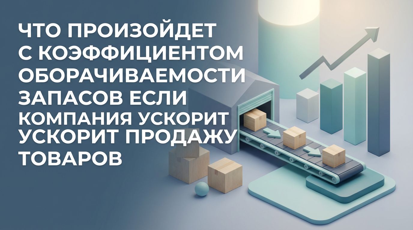 Что произойдет с коэффициентом оборачиваемости запасов если компания ускорит продажу товаров: полный анализ