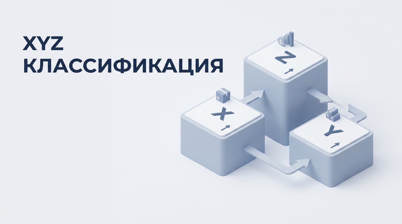 Что такое XYZ классификация: классы X Y Z и пороги по CV