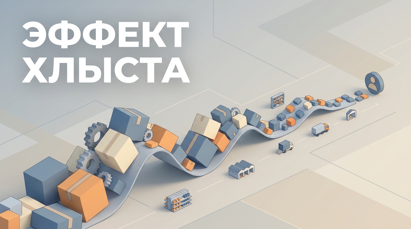 Эффект хлыста в закупках: как сгладить колебания заказов