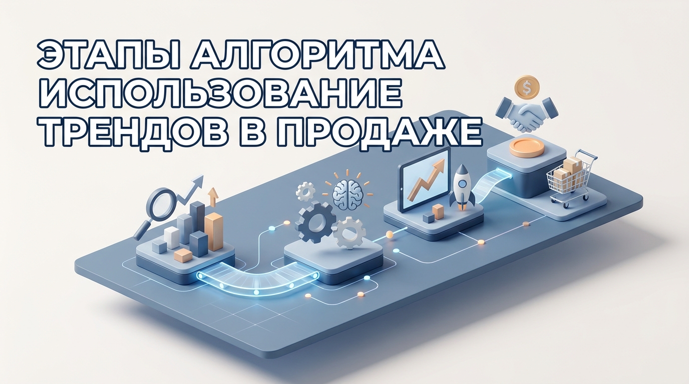 Этапы алгоритма использование трендов в продаже: руководство для ритейла