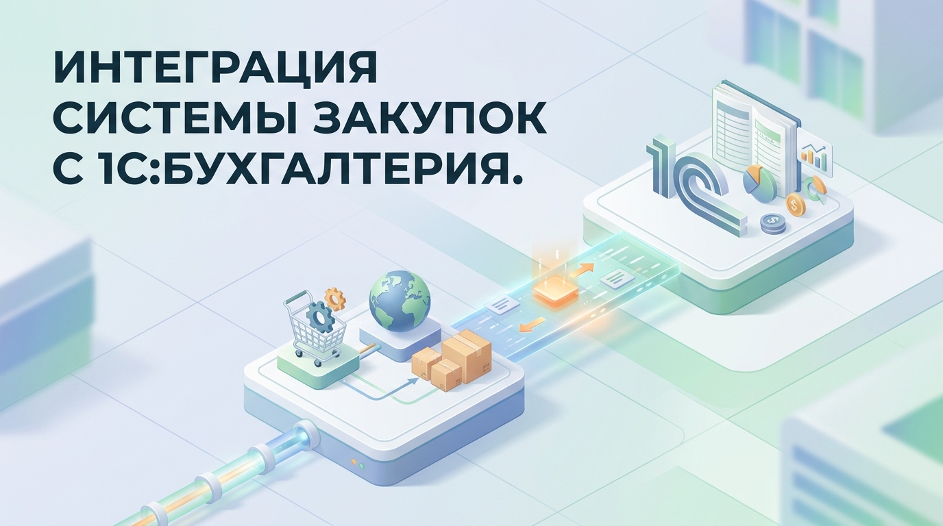 Интеграция системы закупок с учетной программой 1С: архитектура, методы и этапы внедрения