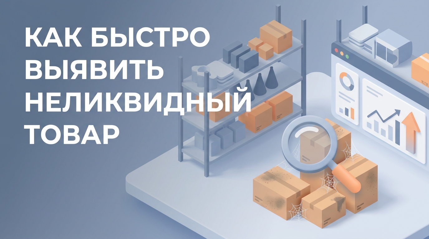 Как быстро выявить неликвидный товар: 4 метрики для розницы