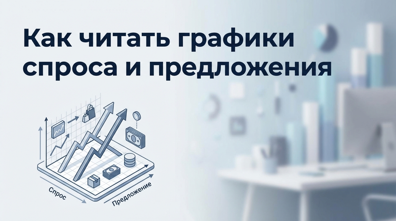 Как читать графики спроса и предложения: анализ и прогноз продаж