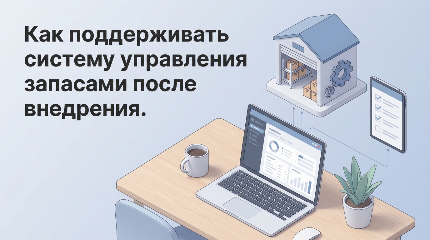 Как обслуживают систему управления запасами после внедрения: аудит, метрики и контроль