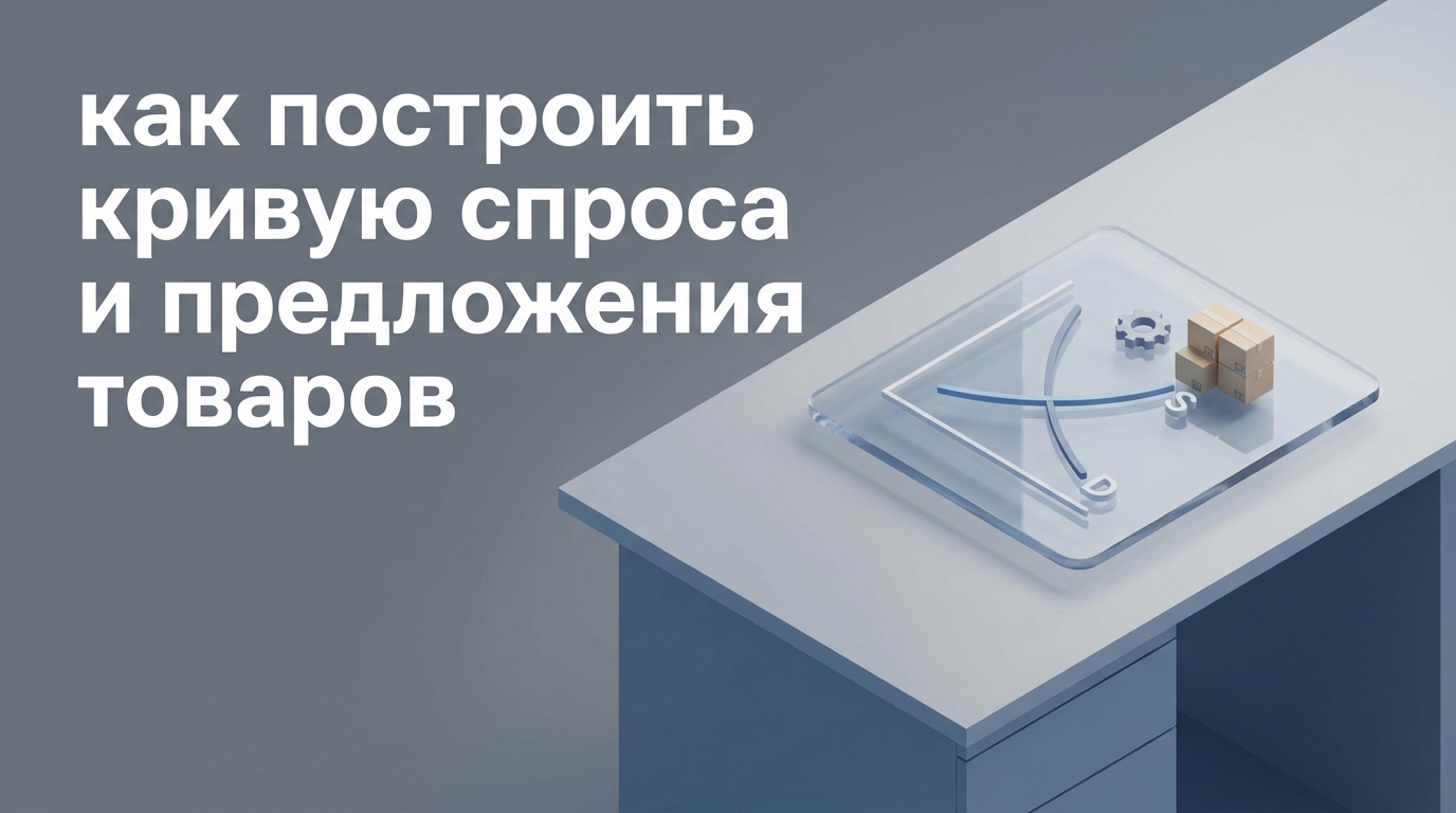 Как построить кривую спроса и предложения для товаров: пошаговое руководство