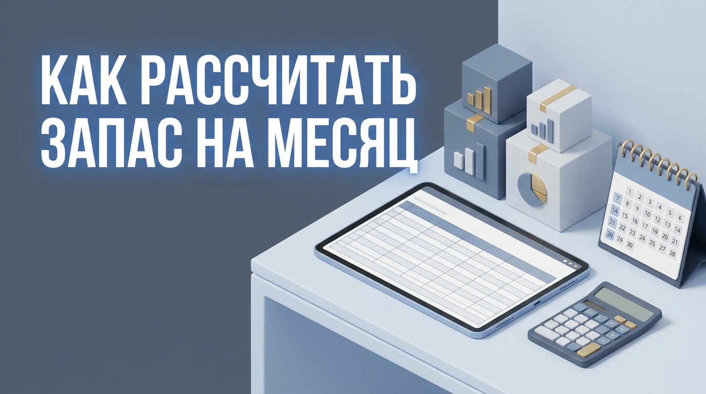 Как рассчитать запас на месяц: пошаговая инструкция для категорийного менеджера