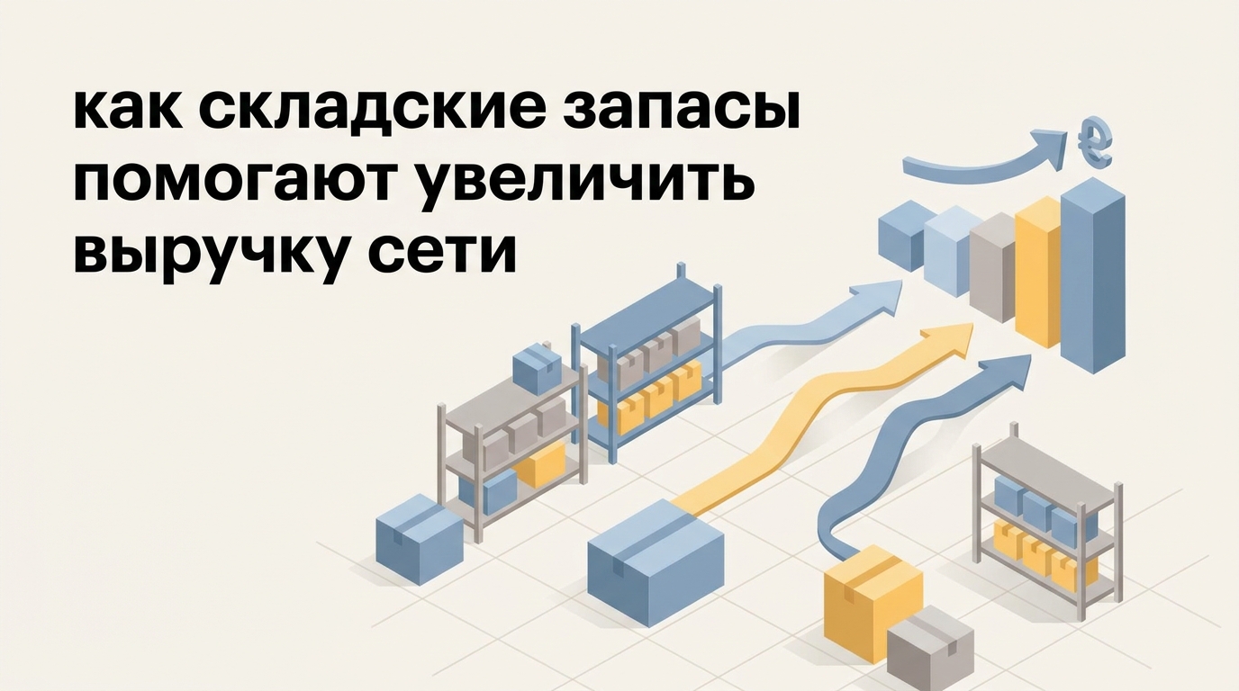 Как складские запасы помогают увеличить выручку сети