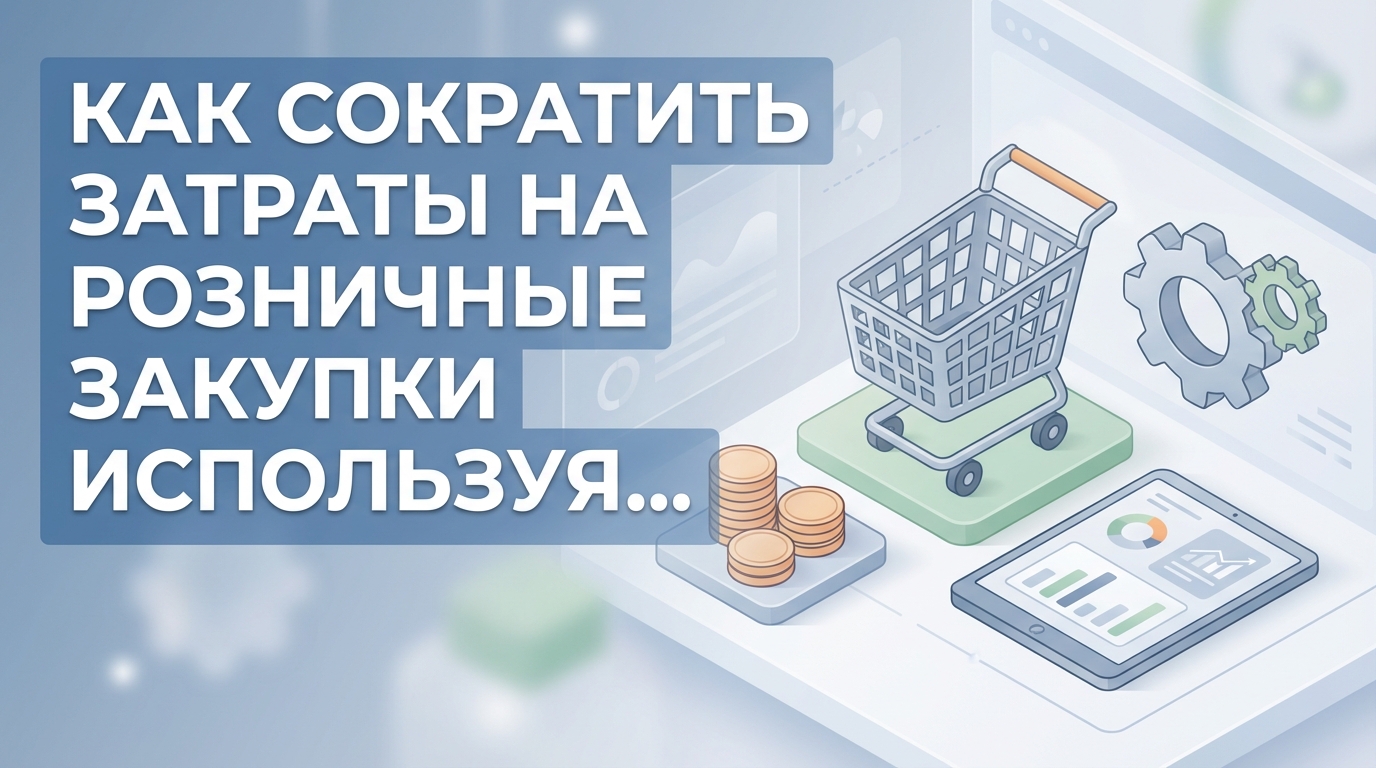 Как сократить издержки на закупки в рознице с помощью автоматизации: 15 способов