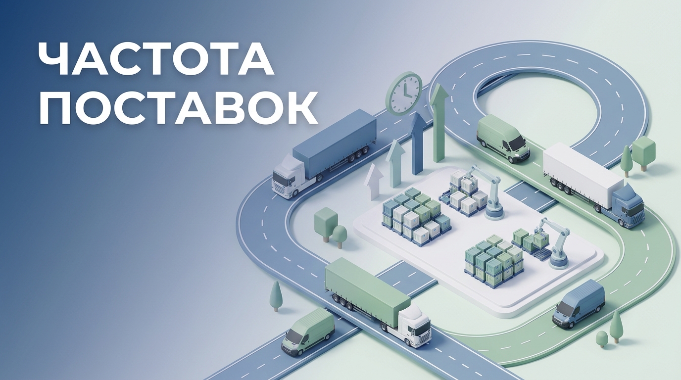 Как выбрать частоту поставок: каденция поставщик→РЦ и РЦ→магазин