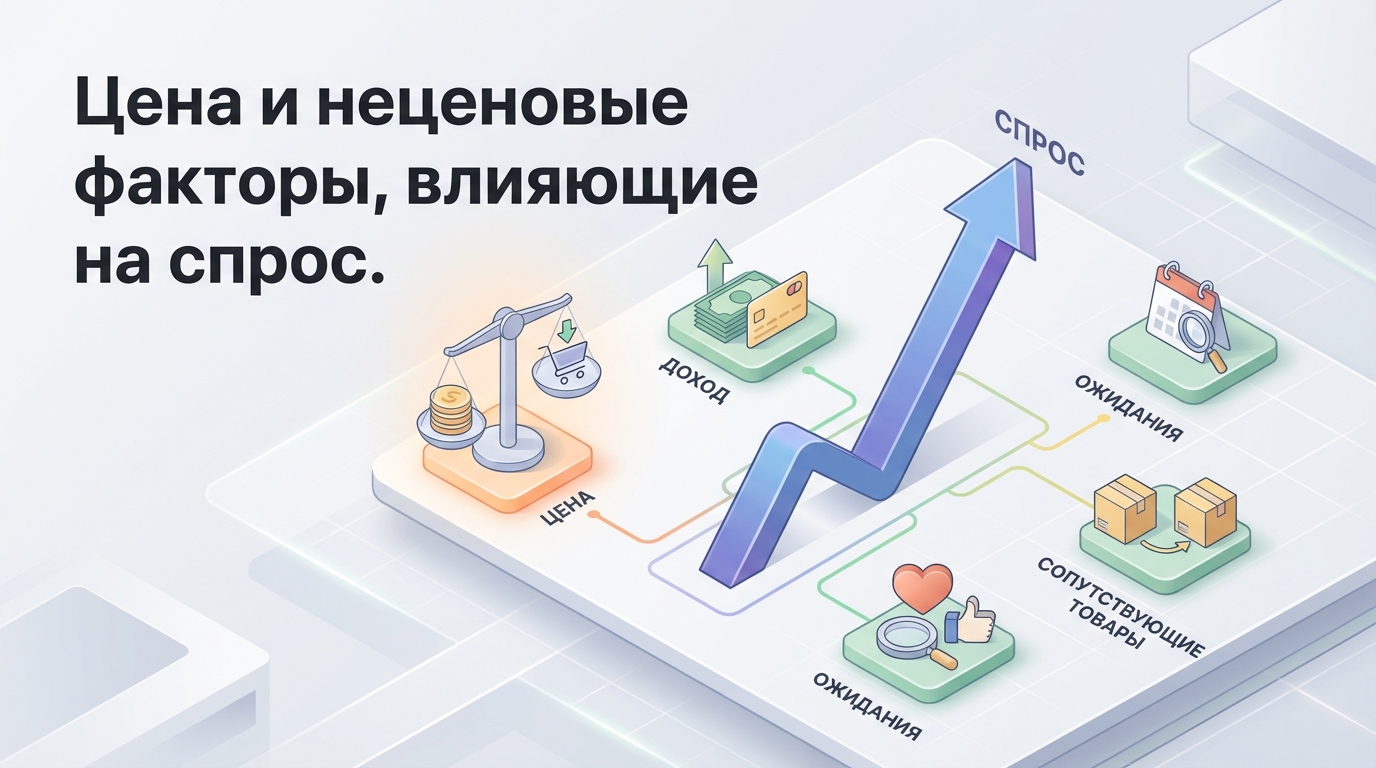 Какие ценовые и неценовые факторы влияют на спрос: полный анализ