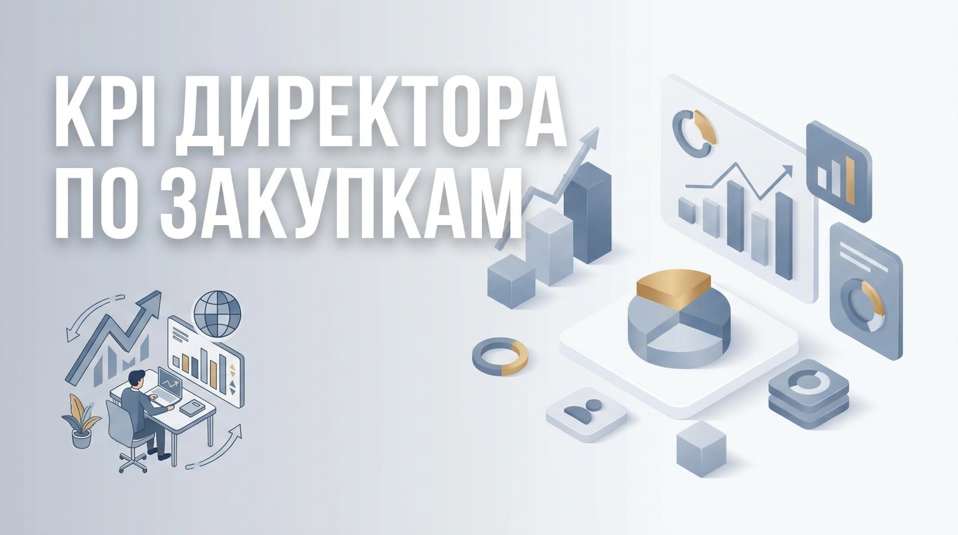 KPI директора по закупкам: 20 метрик, формулы и дашборд
