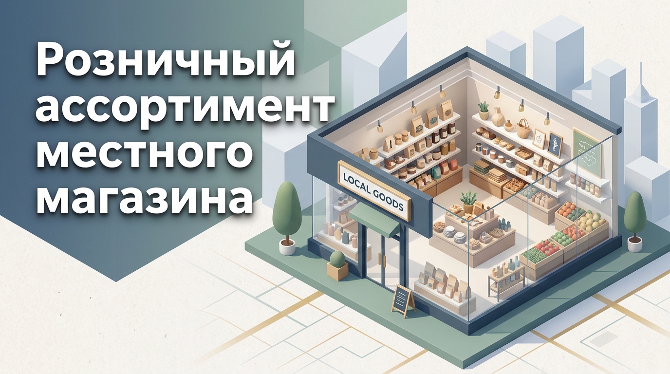 Локальный ассортимент розничного магазина: управление матрицей и товарными запасами