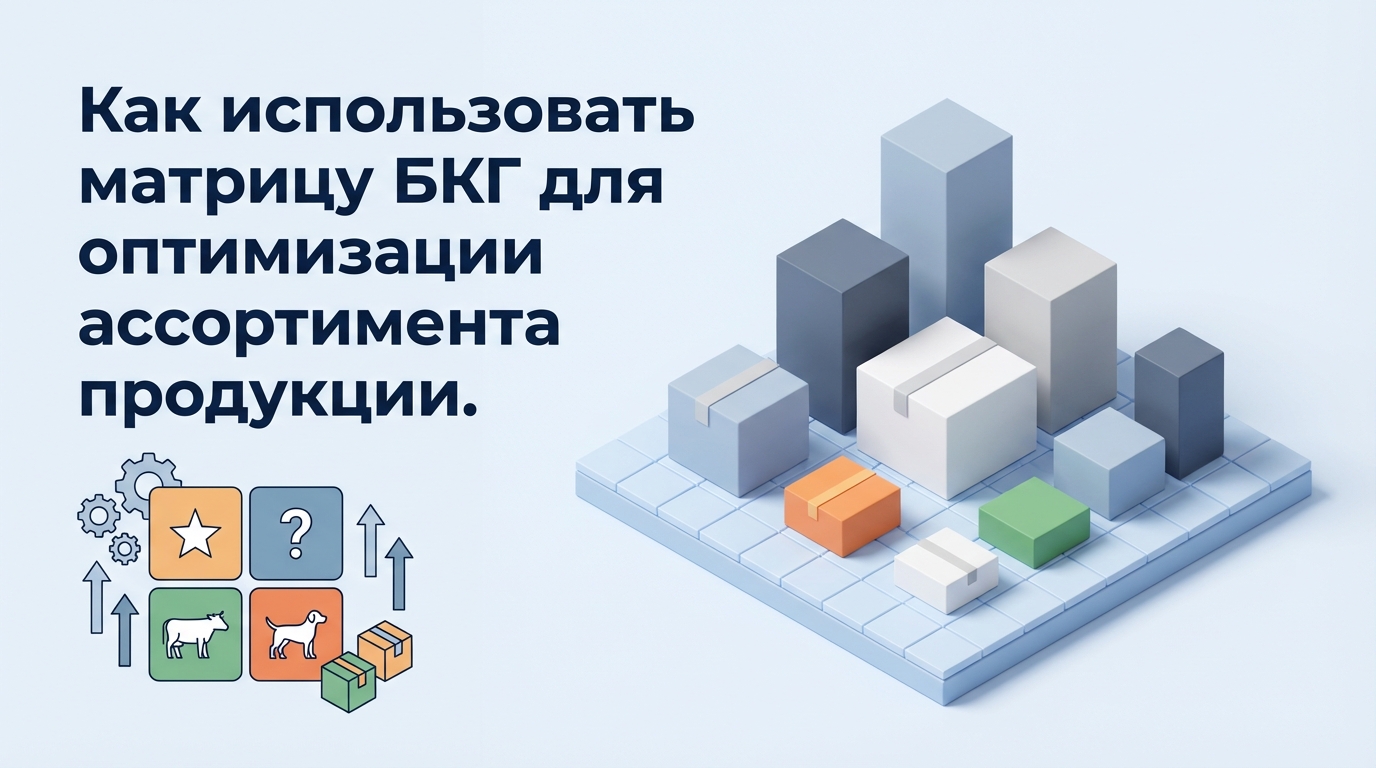 Матрица БКГ для оптимизации ассортимента: как увеличить прибыль сети