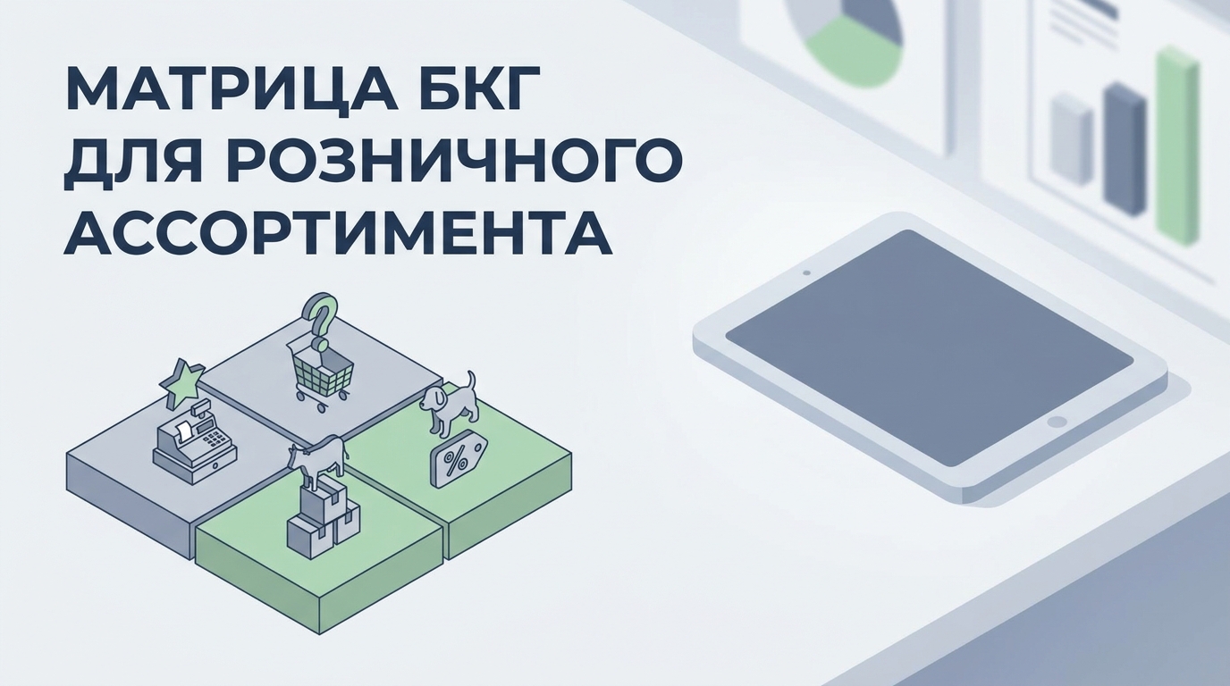 Матрица БКГ для розничного ассортимента: построение и анализ