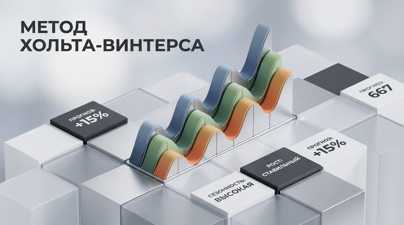 Метод Хольта-Винтерса: прогноз спроса с учетом сезонности
