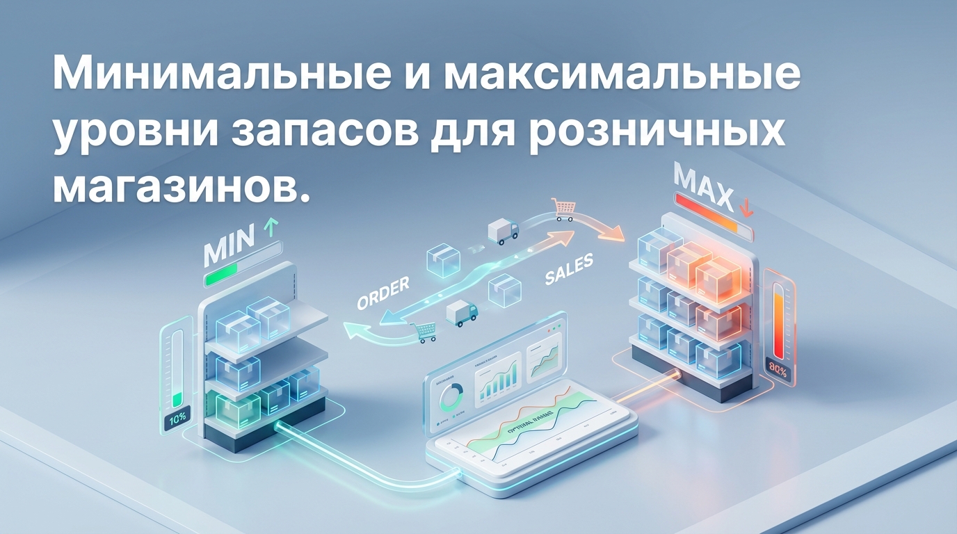 Минимальный и максимальный запас товара: как рассчитать для розничного магазина