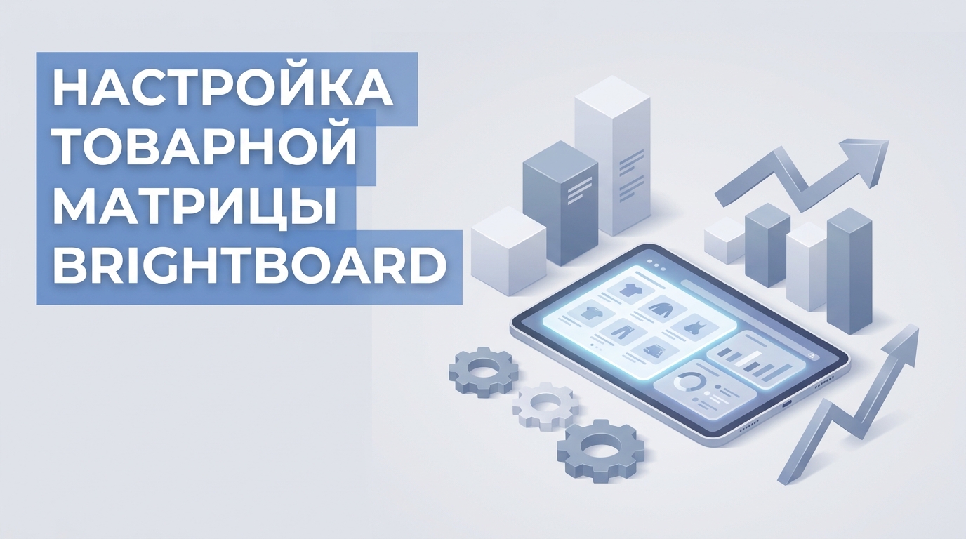 Настройка товарной матрицы brightboard: руководство