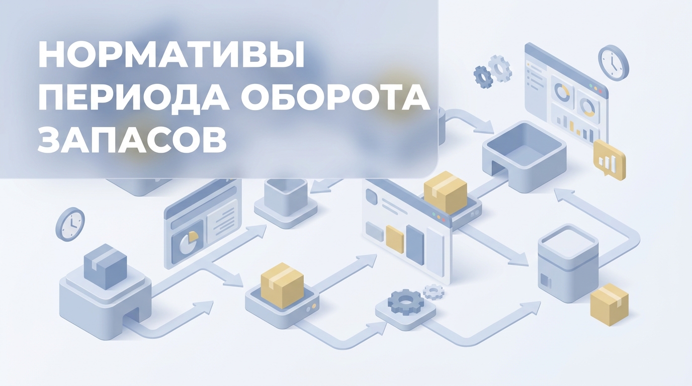 Нормативы периода оборота запасов: расчет, формулы и управление в ритейле