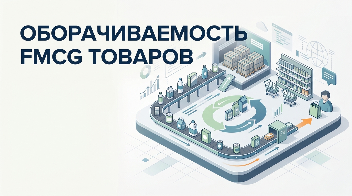 Оборачиваемость FMCG товаров: формулы, расчет и управление запасами