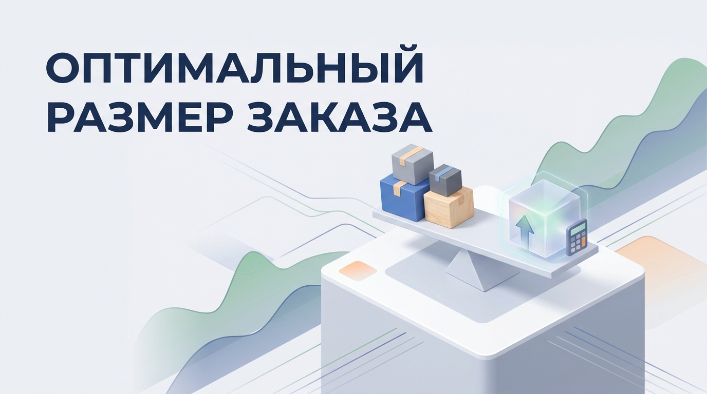 Оптимальный размер заказа (EOQ): формула расчета и примеры для бизнеса