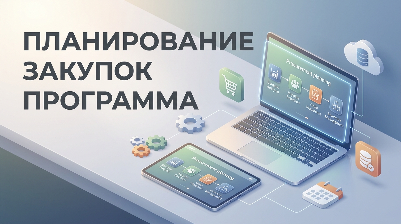 Планирование закупок программа: как выбрать для розницы