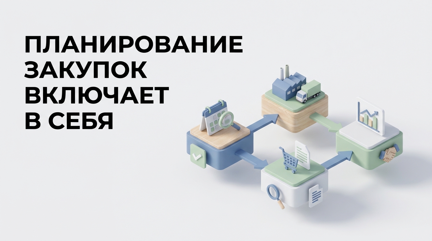 Планирование закупок включает в себя: этапы и правила