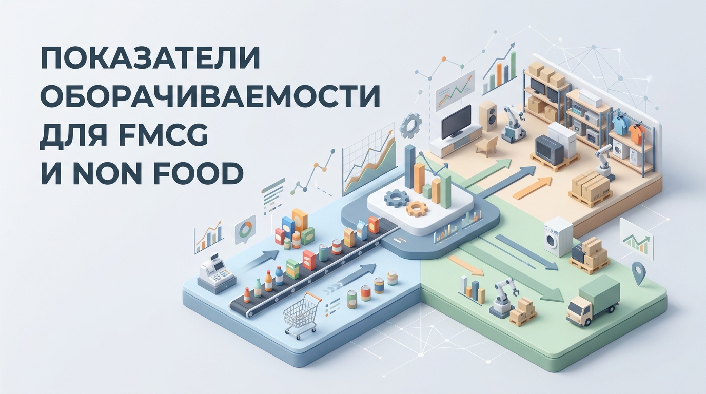 Показатели оборачиваемости для FMCG и Non-Food: нормы и расчет