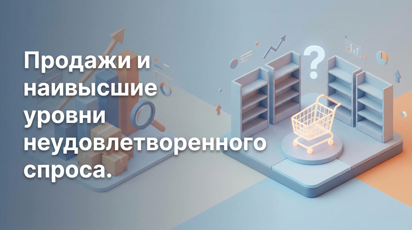 Продаж наибольшие показатели незакрытого спроса: анализ и снижение дефицита