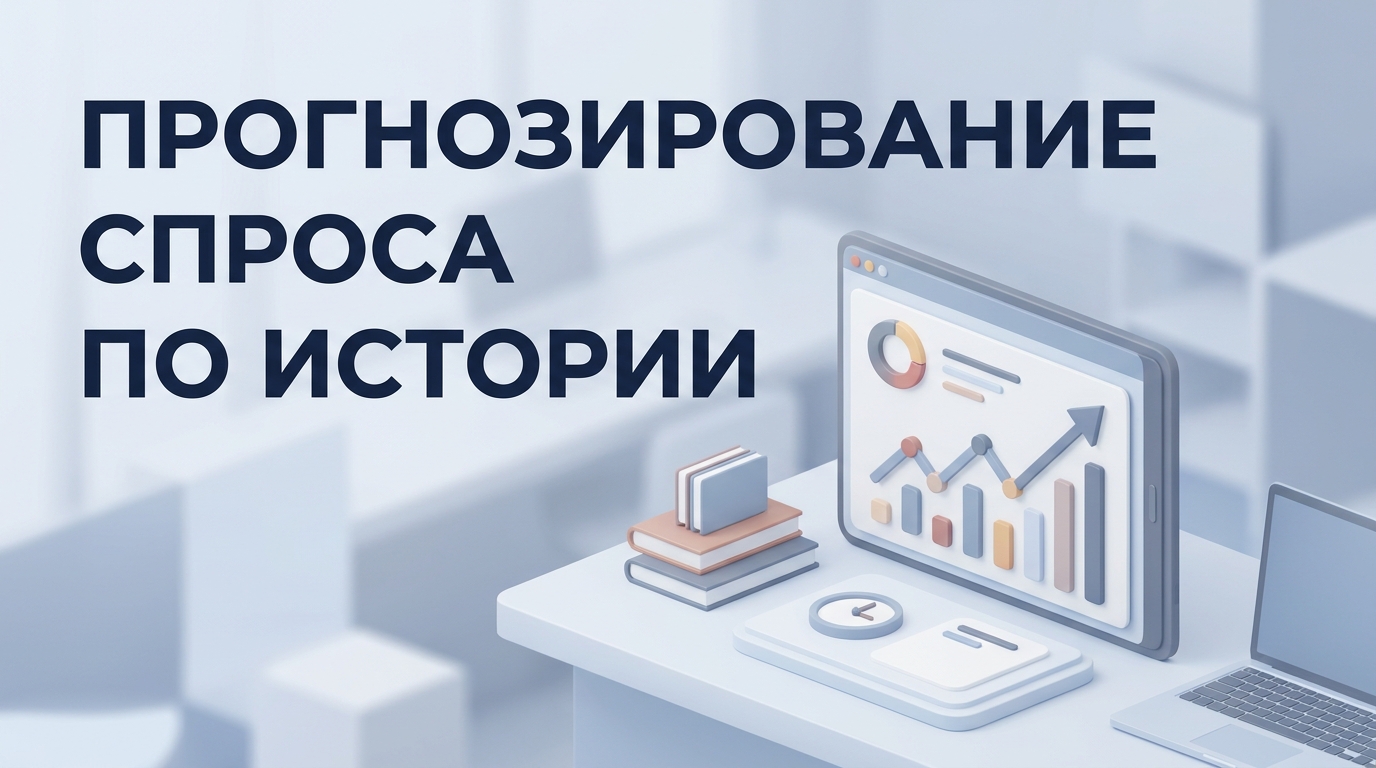 Прогнозирование спроса по истории: методы и управление запасами