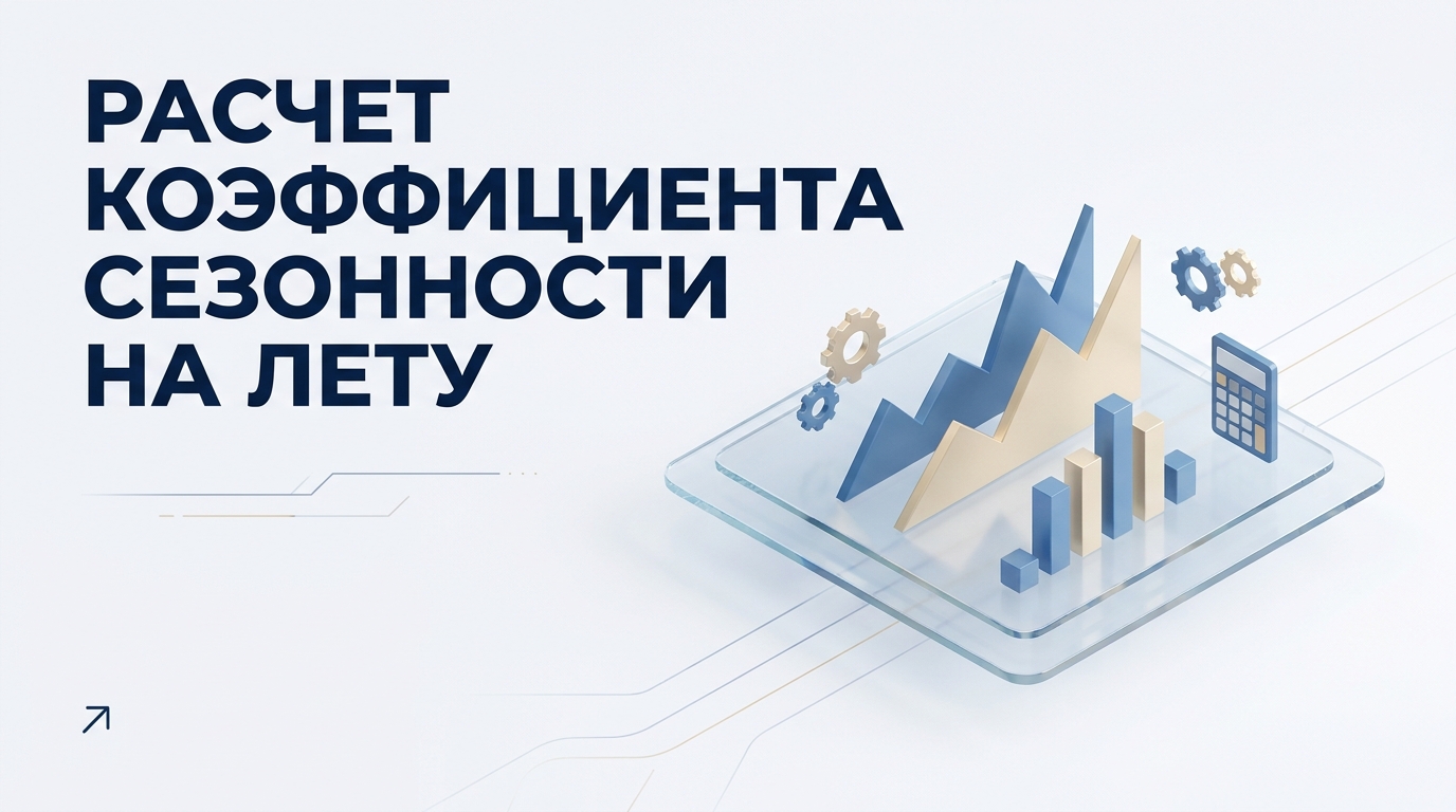 Расчет коэффициента сезонности на лету: формулы и методы