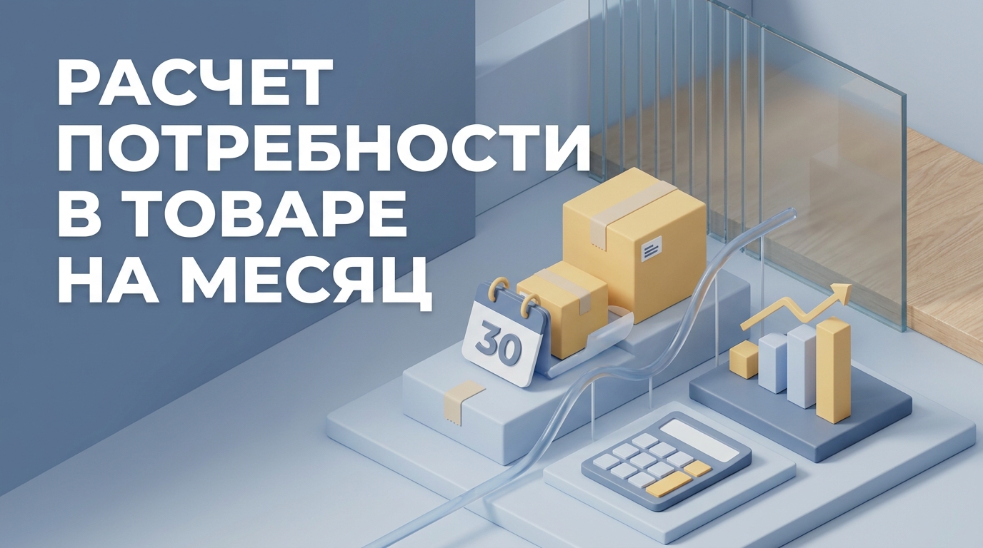 Расчет потребности в товаре на месяц: формулы и методы