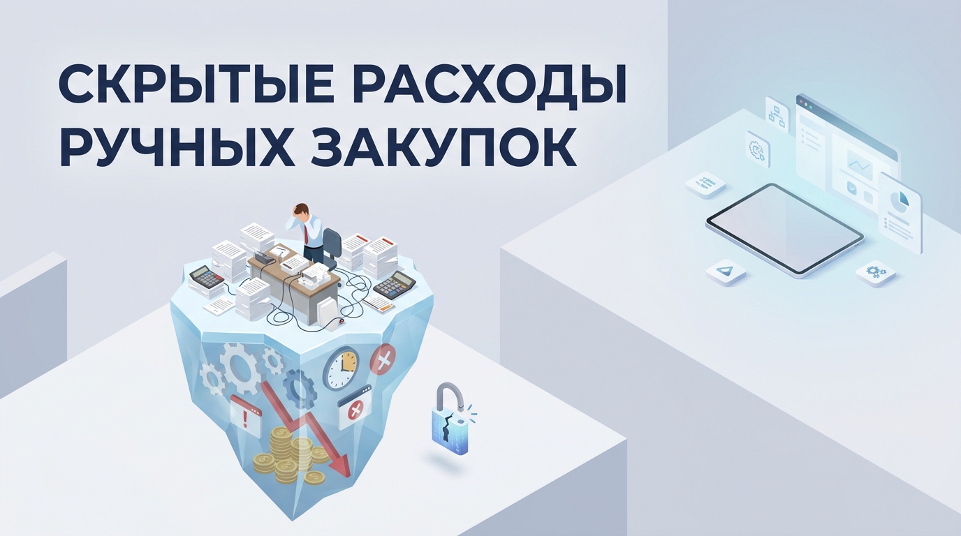 Скрытые расходы ручных закупок: как рознице перестать терять деньги