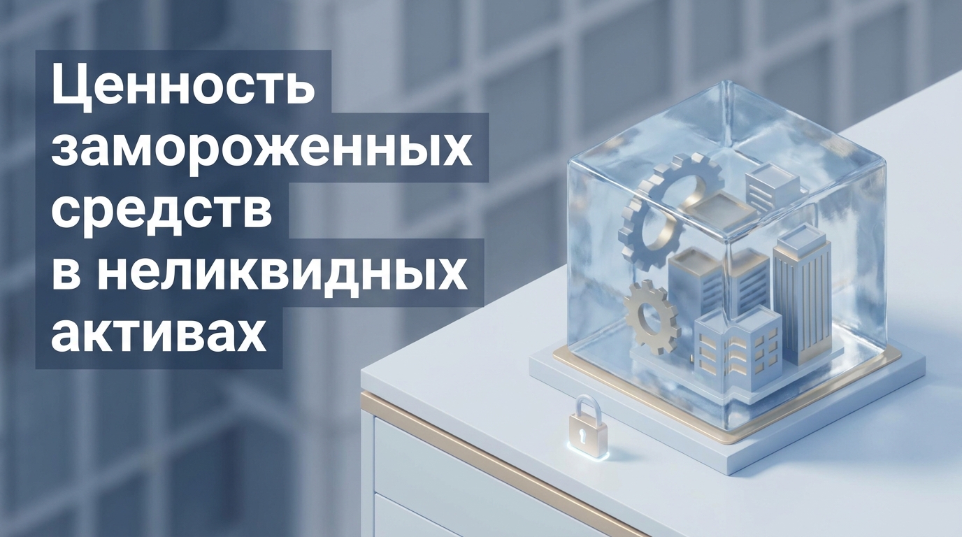 Стоимость замороженных средств в неликвидах: расчет и оптимизация