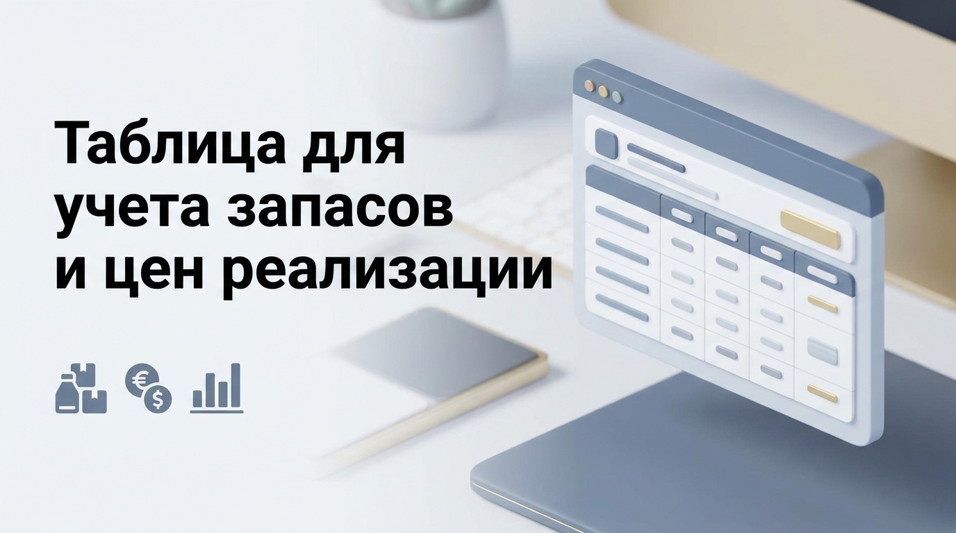 Таблица для ведения учета товара сколько осталось и сколько продать: руководство по складскому контролю