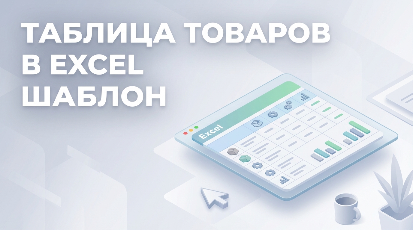 Таблица товаров в Excel: готовые шаблоны и инструкция по созданию с нуля