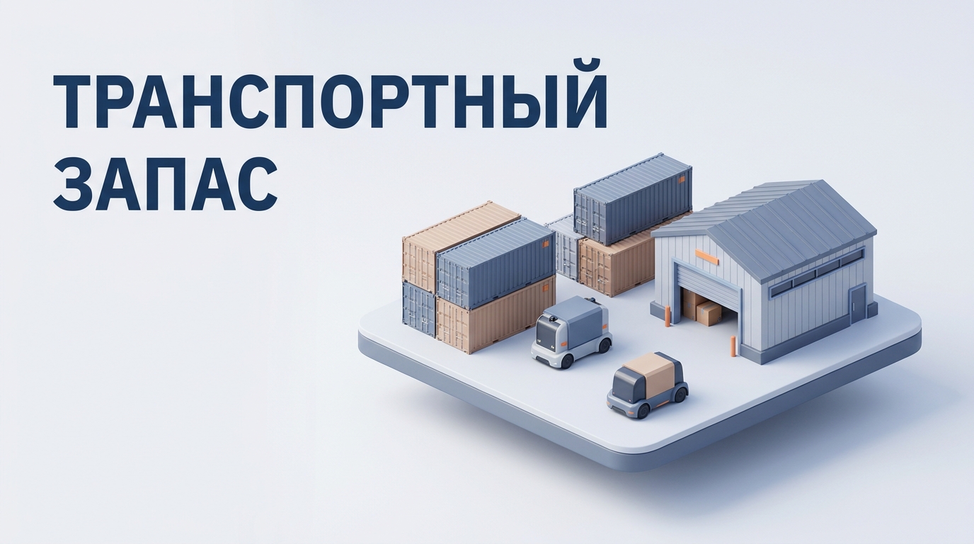 Транспортный запас: объём на срок доставки без раздувания остатков