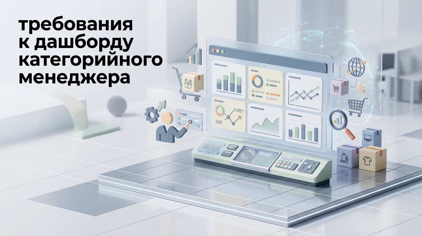Требования к дашборду категорийного менеджера: метрики, структура и примеры