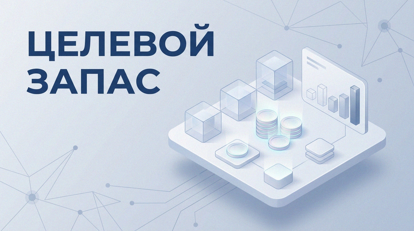 Целевой запас: как рассчитать норматив и автоматизировать управление