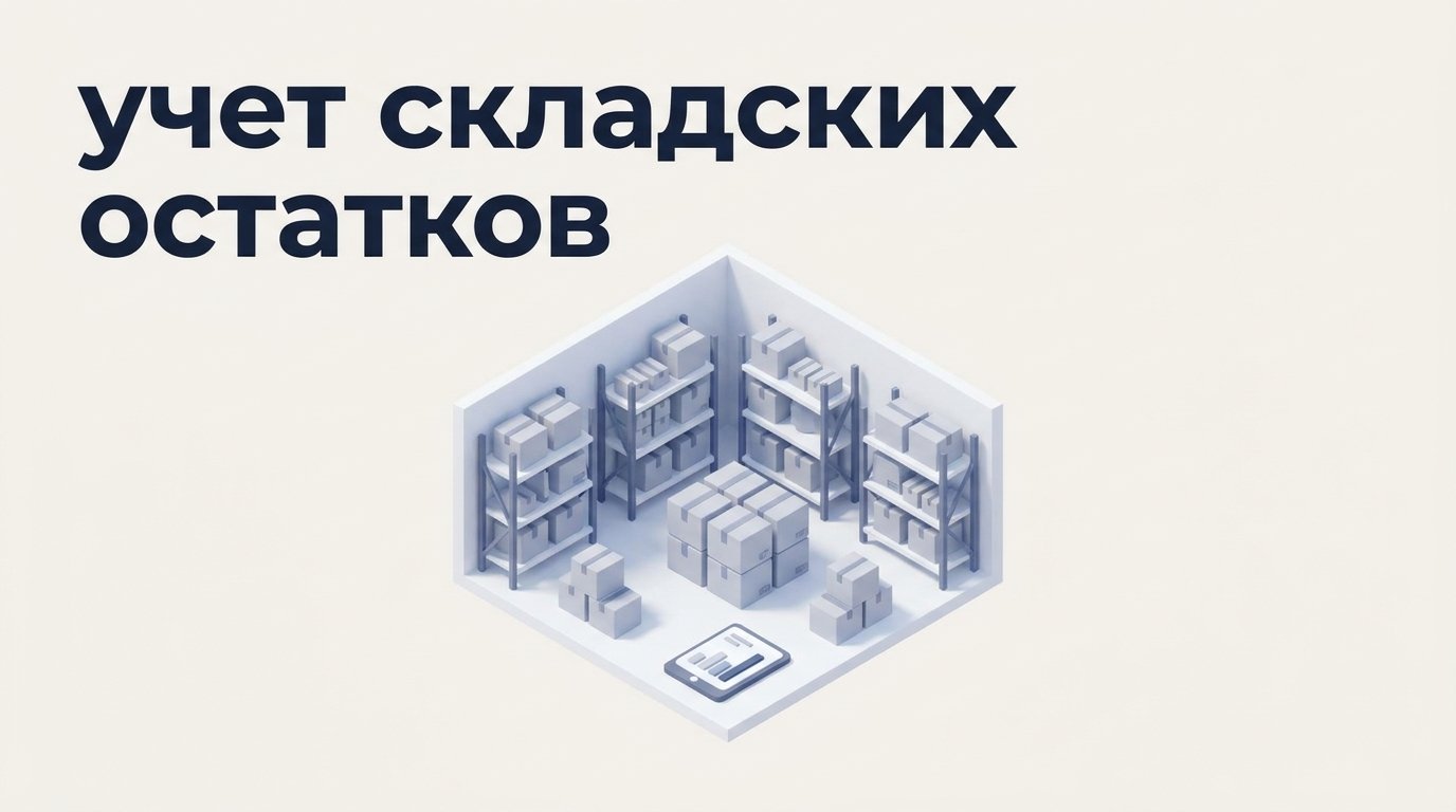 Учет складских остатков: методы, программы и правила ведения
