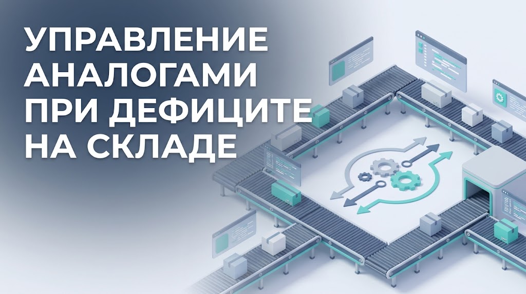 Управление аналогами при дефиците на складе: автоматизация закупок