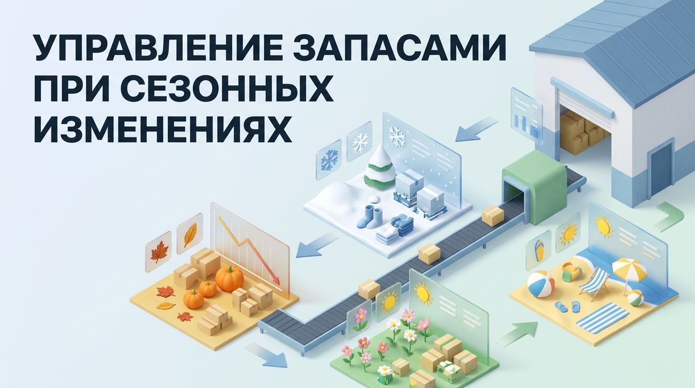 Управление запасами при смене сезонов: как избежать дефицита и неликвида