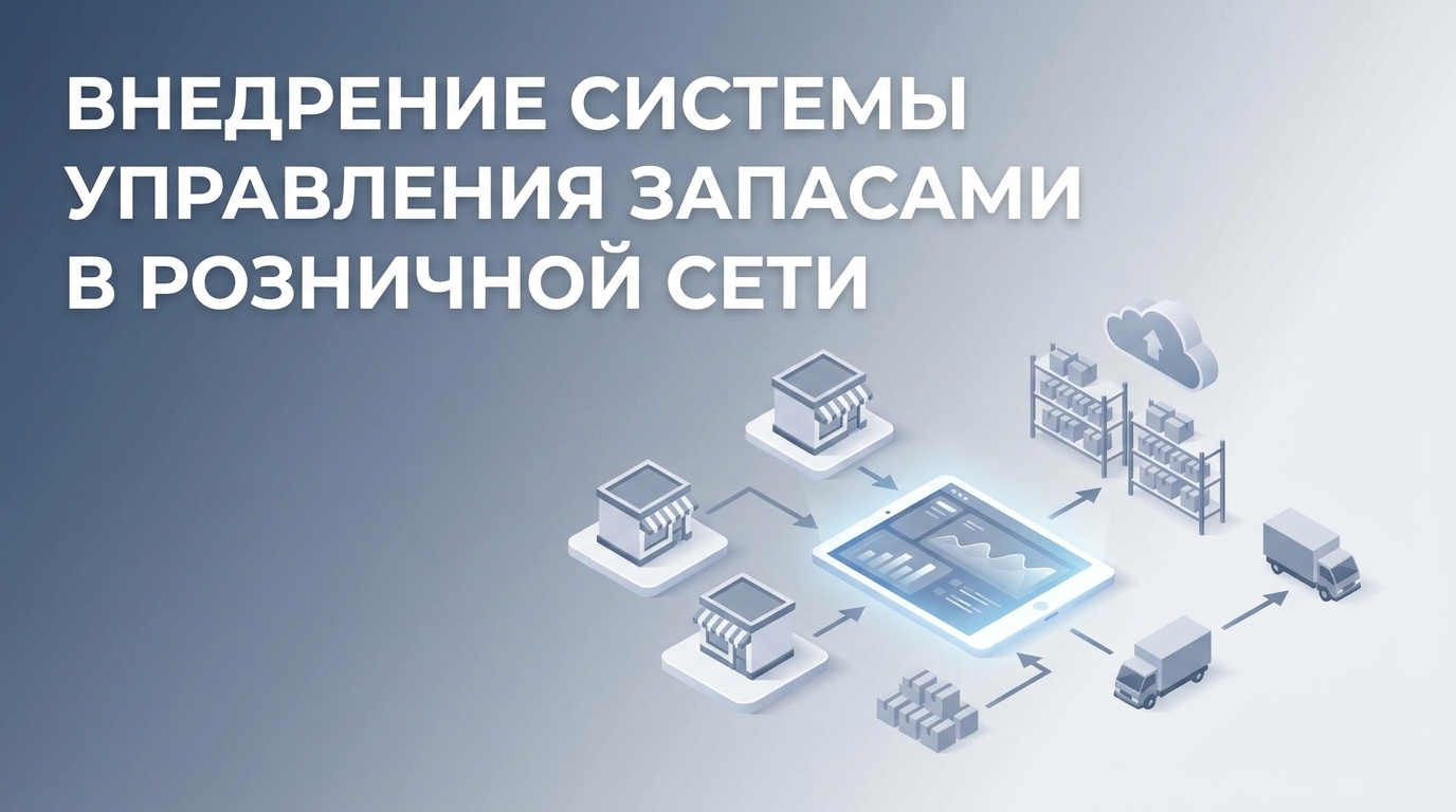 Внедрение системы управления запасами в розничной сети: пошаговое руководство