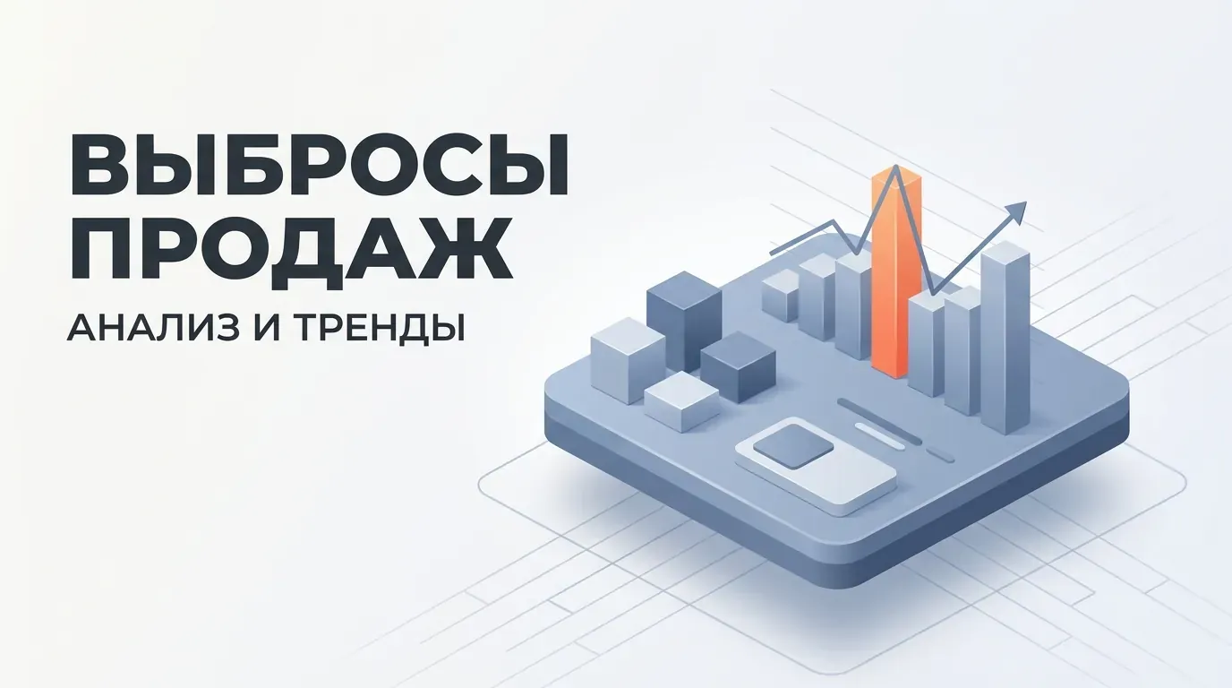 Выбросы продаж: какие дни убрать из расчёта скорости для автозаказа